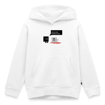 dead pixel_german - Kinder Premium Organic Hoodie - Weiß - Vorne - AI Model Kid Female (0cm)