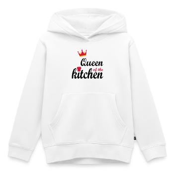 Weihnachtsgeschenke für Frauen - Kinder Premium Organic Hoodie - Weiß - Vorne - AI Model Kid Female (0cm)