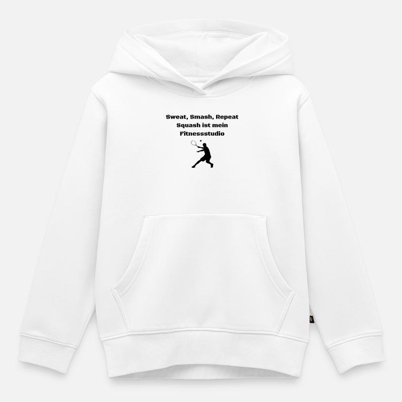 Courge - Sweat Premium à capuche enfant bio - blanc