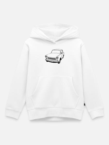  , Ostalgie , DDR Kult , Oldtimer (25) - Kinder Premium Organic Hoodie - Weiß
