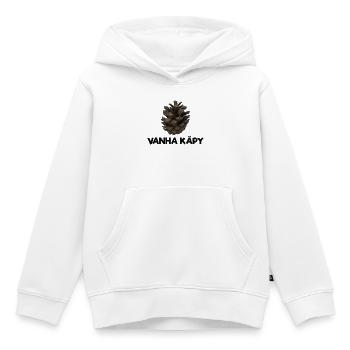 Vieux tas - Sweat Premium à capuche enfant bio - blanc - Devant - AI Model Kid Female (0cm)
