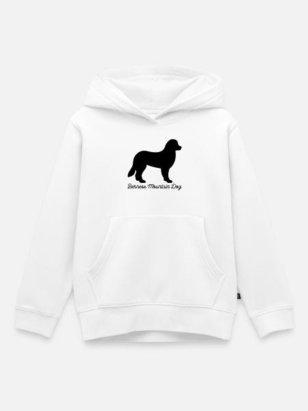 Berner Sennenhund - Kinder Premium Organic Hoodie - Weiß