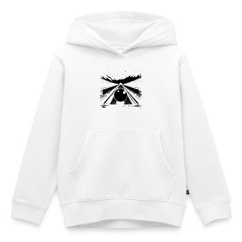 Bowling Center - Kinder Premium Organic Hoodie - Weiß - Vorne - AI Model Kid Female (0cm)