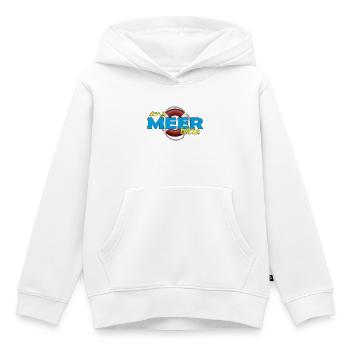 ANS MEER BITTE - Kinder Premium Organic Hoodie - Weiß - Vorne - AI Model Kid Female (0cm)