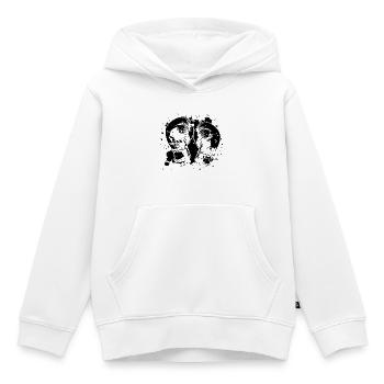 Boxing - Kids Premium Organic Hoodie - white - Front - AI Model Kid Female (0cm)