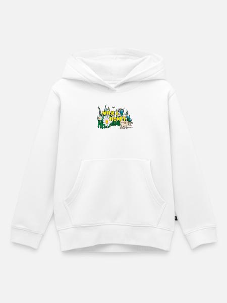 MILK & HONEY - Kinder Premium Organic Hoodie - Weiß