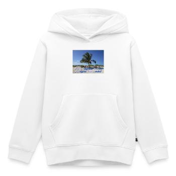 Freiheit - Kinder Premium Organic Hoodie - Weiß - Vorne - AI Model Kid Female (0cm)