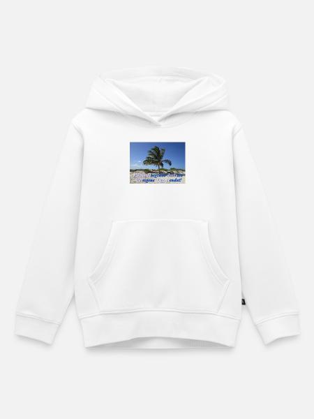 Freiheit - Kinder Premium Organic Hoodie - Weiß
