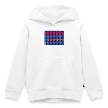 Avantgarde Rosso MB 190e - Kinder Premium Organic Hoodie - Weiß - Vorne - AI Model Kid Female (0cm)