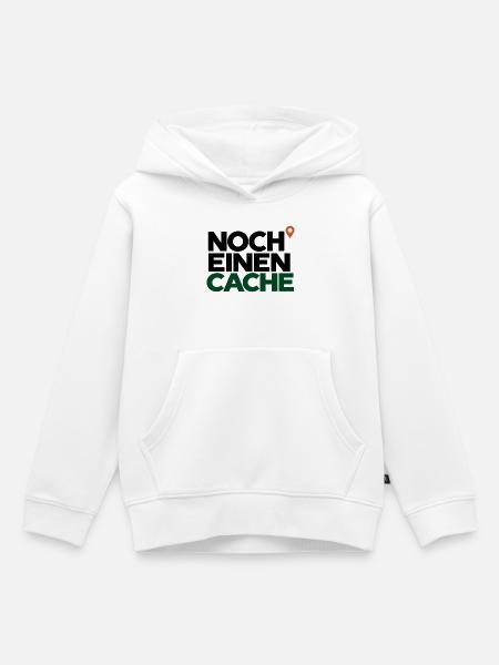 Noch einen Cache - Kinder Premium Organic Hoodie - Weiß