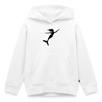 Meerjungfrau - Kinder Premium Organic Hoodie - Weiß - Vorne - AI Model Kid Female (0cm)