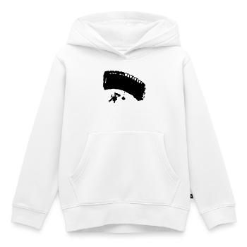 Fallschirm - Kinder Premium Organic Hoodie - Weiß - Vorne - AI Model Kid Female (0cm)