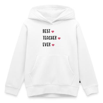 Lehrer - Kinder Premium Organic Hoodie - Weiß - Vorne - AI Model Kid Female (0cm)