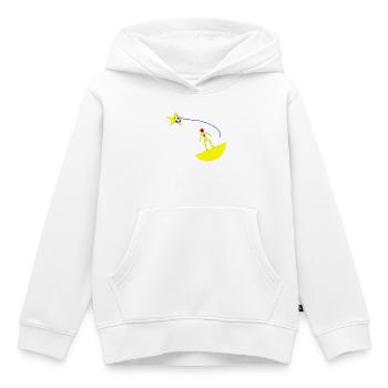 Herausragendes Schießen - Kinder Premium Organic Hoodie - Weiß - Vorne - AI Model Kid Female (0cm)