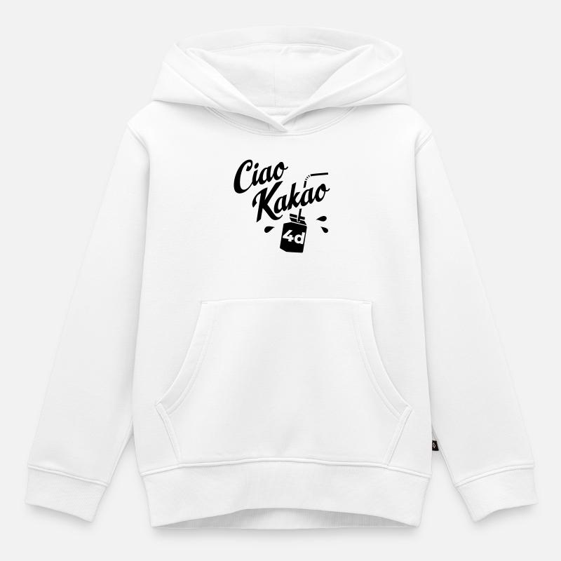 Graduating class 4d - Kids Premium Organic Hoodie - white