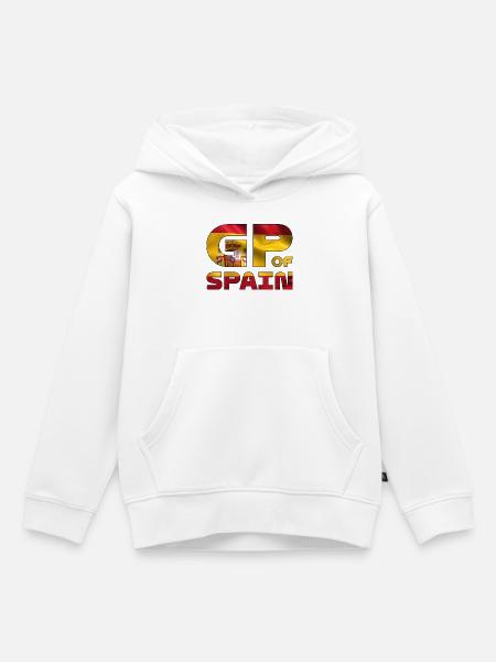 spain_gp - Kinder Premium Organic Hoodie - Weiß