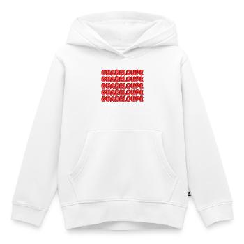Guadeloupe - Kinder Premium Organic Hoodie - Weiß - Vorne - AI Model Kid Female (0cm)