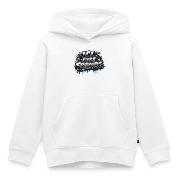 ICI C’EST FRIBOURG - Sweat Premium à capuche enfant bio - blanc - Devant - AI Model Kid Female (0cm)