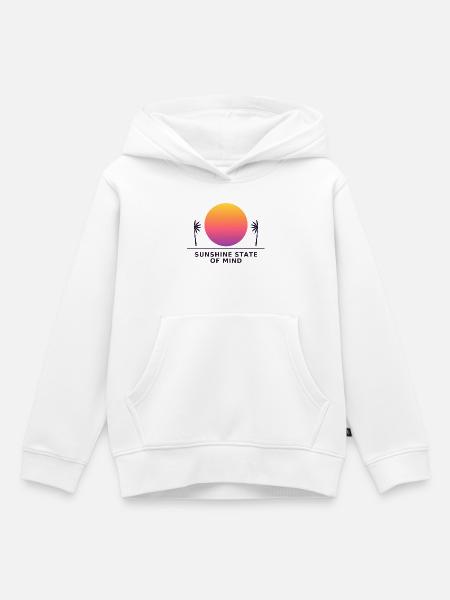 Sonnenzustand des Geistes - Kinder Premium Organic Hoodie - Weiß