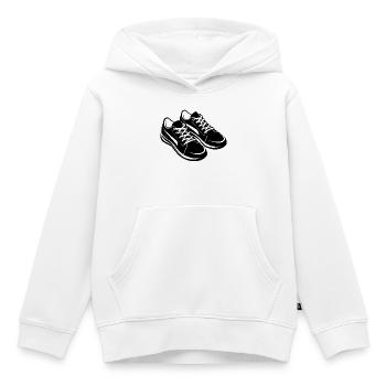 Tennisschuhe - Kinder Premium Organic Hoodie - Weiß - Vorne - AI Model Kid Female (0cm)