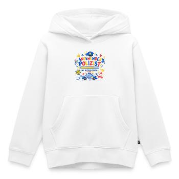 Angehender Polizist Polizei Ausbildung Geschenk - Kinder Premium Organic Hoodie - Weiß - Vorne - AI Model Kid Female (0cm)