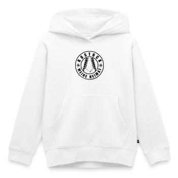 Rostock Meine Heimat - Kinder Premium Organic Hoodie - Weiß - Vorne - AI Model Kid Female (0cm)