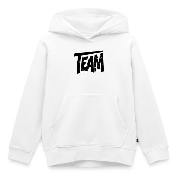 Team - Kinder Premium Organic Hoodie - Weiß - Vorne - AI Model Kid Female (0cm)