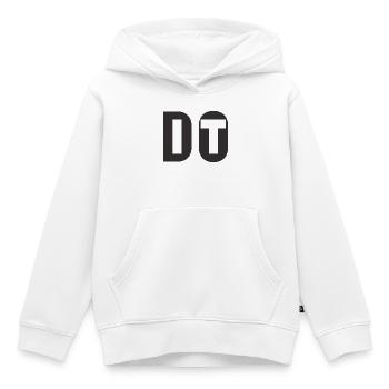 Fais-le, ne quitte pas l’obscurité - Sweat Premium à capuche enfant bio - blanc - Devant - AI Model Kid Female (0cm)