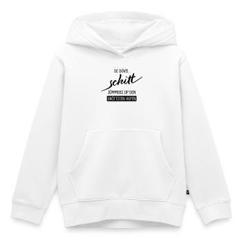 De Duevel Schitt Juempers Shirt - Kinder Premium Organic Hoodie - Weiß - Vorne - AI Model Kid Female (0cm)