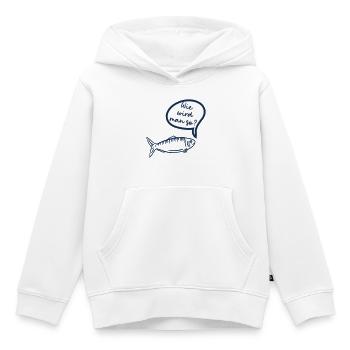 Verzweiflung Menschen - Kinder Premium Organic Hoodie - Weiß - Vorne - AI Model Kid Female (0cm)