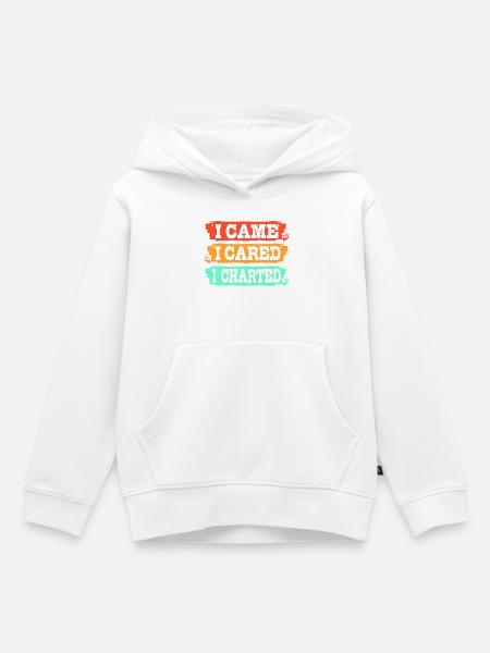 Notfall Krankenschwester Ambulanz - Kinder Premium Organic Hoodie - Weiß