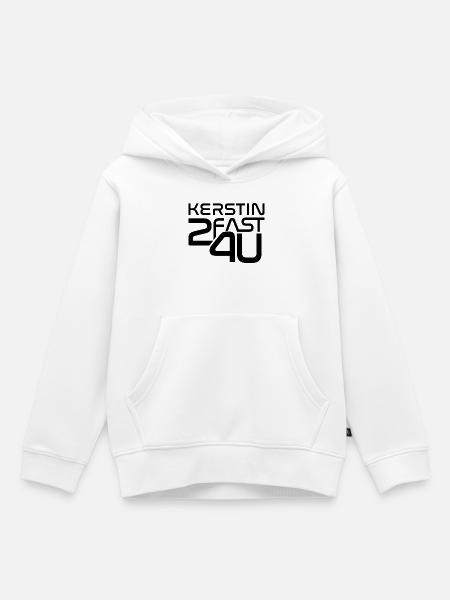 Kerstin - Kinder Premium Organic Hoodie - Weiß