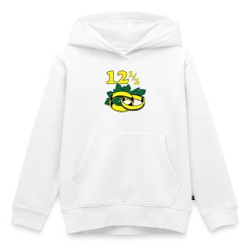 Petersilienhochzeit , Hochzeitstag (25) - Kinder Premium Organic Hoodie - Weiß - Vorne - AI Model Kid Female (0cm)