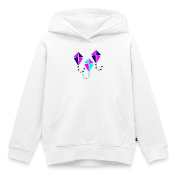 Drachen HERBST - Kinder Premium Organic Hoodie - Weiß - Vorne - AI Model Kid Female (0cm)