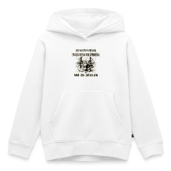 Dämon raus lassen - Kinder Premium Organic Hoodie - Weiß - Vorne - AI Model Kid Female (0cm)