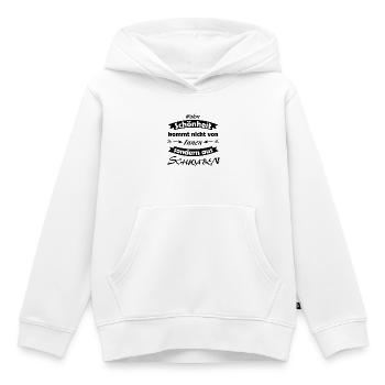 Schwabe - Kinder Premium Organic Hoodie - Weiß - Vorne - AI Model Kid Female (0cm)