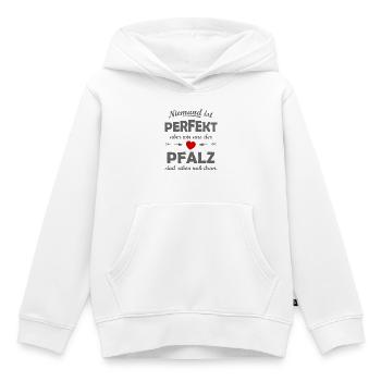 Pfalz - Kinder Premium Organic Hoodie - Weiß - Vorne - AI Model Kid Female (0cm)