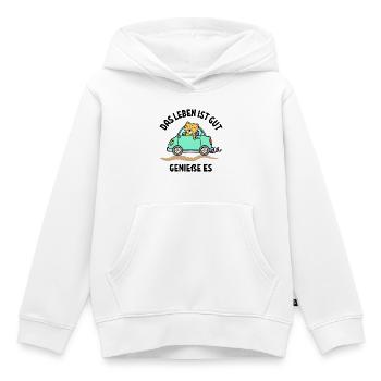 Auto Statement Autofahren Autofahrer Wagen - Kinder Premium Organic Hoodie - Weiß - Vorne - AI Model Kid Female (0cm)
