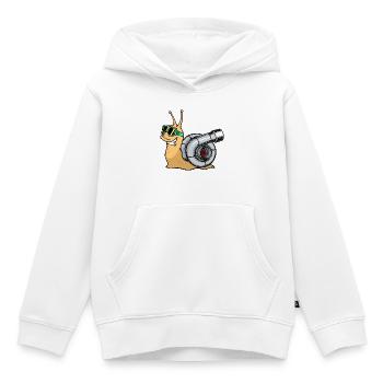 Cool Auto Turbolader Autoliebhaber Autofahrer - Kinder Premium Organic Hoodie - Weiß - Vorne - AI Model Kid Female (0cm)