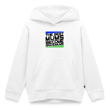 Cool Oma Statement Großmutter Glückwunsch - Kinder Premium Organic Hoodie - Weiß - Vorne - AI Model Kid Female (0cm)