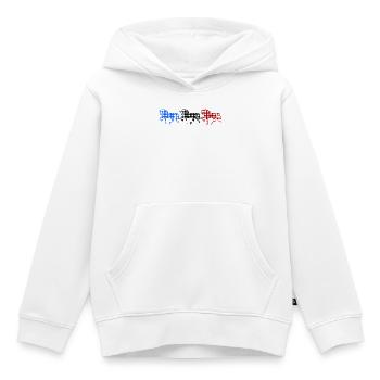Islandpferde Galopp Pferde Hengst Pferdefan - Kinder Premium Organic Hoodie - Weiß - Vorne - AI Model Kid Female (0cm)