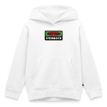 Steinbock Astrologie Tierkreis Statement Gezeiten - Kinder Premium Organic Hoodie - Weiß - Vorne - AI Model Kid Female (0cm)