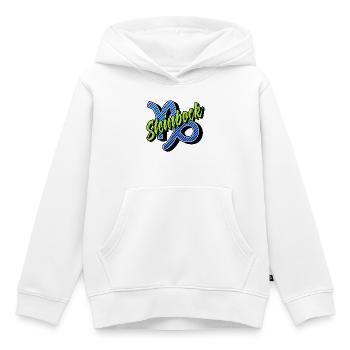 Gezeiten Tierkreis Horoskop Steinbock Aberglaube - Kinder Premium Organic Hoodie - Weiß - Vorne - AI Model Kid Female (0cm)