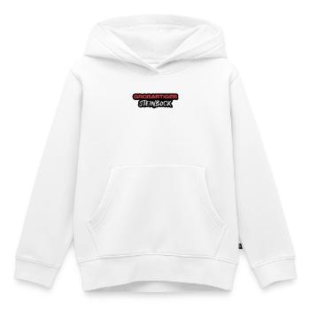 Tierkreis Horoskop Steinbock Statement Astrologie - Kinder Premium Organic Hoodie - Weiß - Vorne - AI Model Kid Female (0cm)