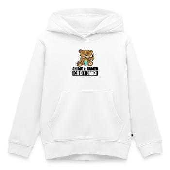 Cool Anime Manga Statement Zeichentrick Popkultur - Kinder Premium Organic Hoodie - Weiß - Vorne - AI Model Kid Female (0cm)