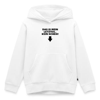 Schwanger Statement Schwangerschaft Babybauch - Kinder Premium Organic Hoodie - Weiß - Vorne - AI Model Kid Female (0cm)