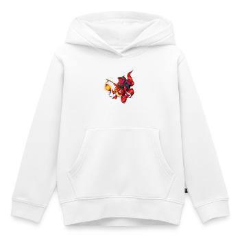 Traum-Reisender - Kinder Premium Organic Hoodie - Weiß - Vorne - AI Model Kid Female (0cm)