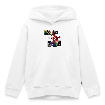 Bunte Vielfalt der Liebe und Identität - Kinder Premium Organic Hoodie - Weiß - Vorne - AI Model Kid Female (0cm)