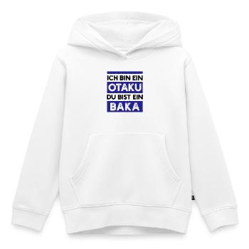 Japanisch Statement Manga Comic Anime Trickfilm - Kinder Premium Organic Hoodie - Weiß - Vorne - AI Model Kid Female (0cm)