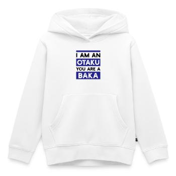 Anime Statement Japan Zeichentrick Manga Comic - Kinder Premium Organic Hoodie - Weiß - Vorne - AI Model Kid Female (0cm)